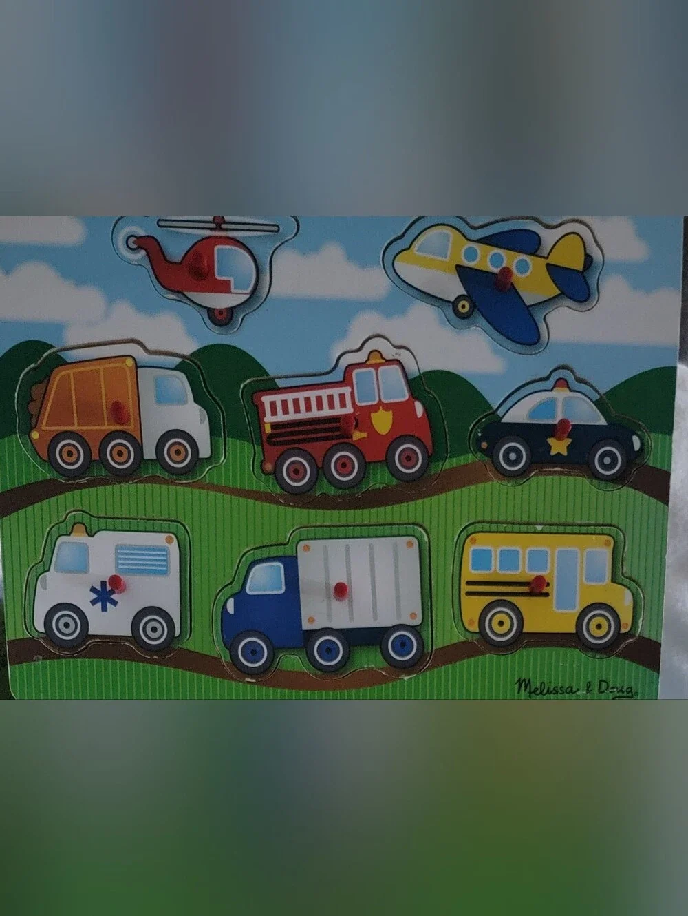 9 Wooden Puzzles Kids 3+ Years